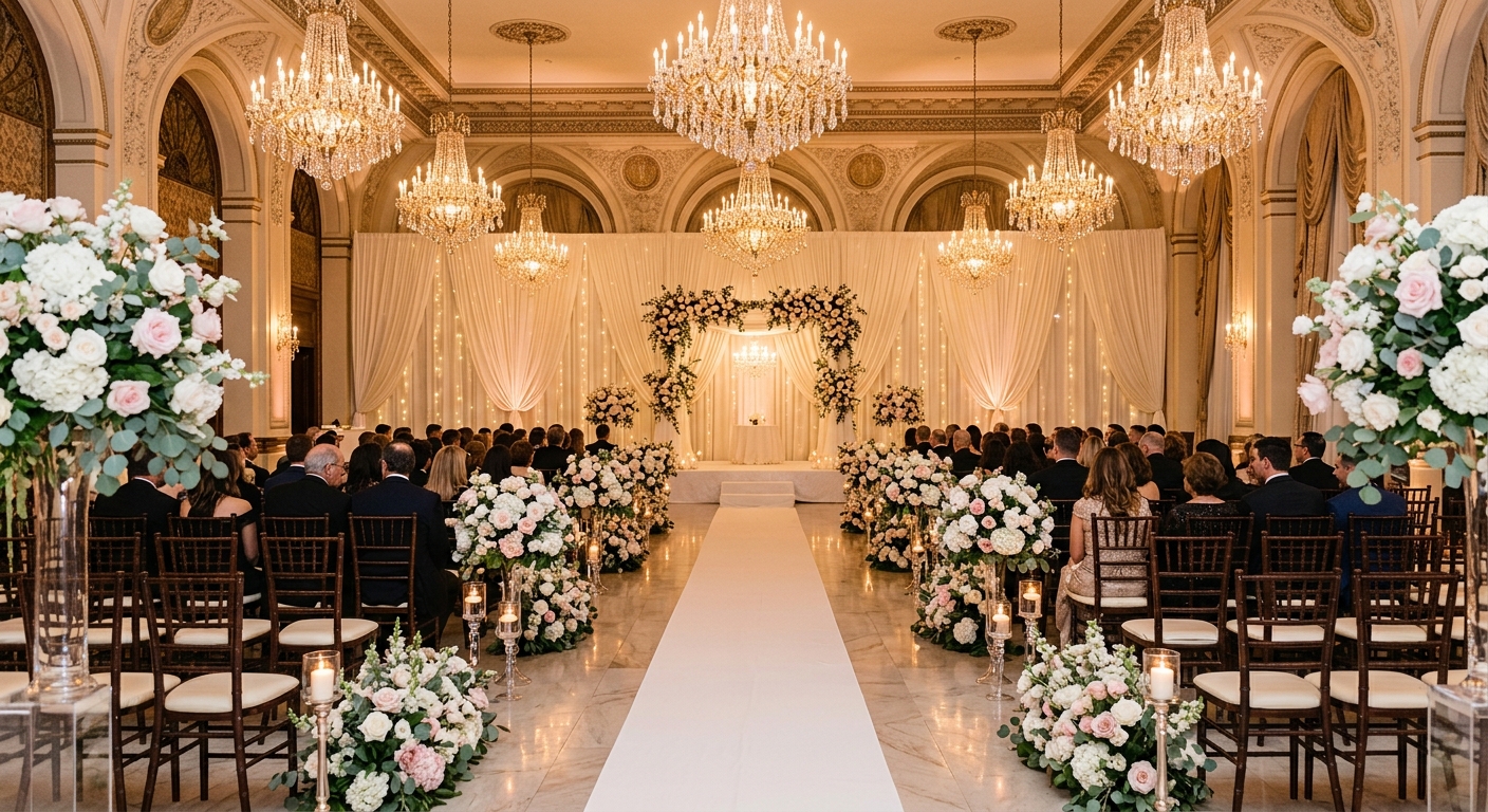 Luxury wedding hall